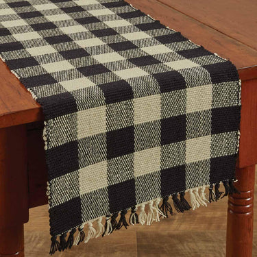 Wicklow Black Yarn Table Runners Park Designs - The Fox Decor